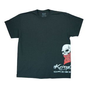 Gildan DryBlend Men's T-Shirt XL Black Kory Souza Originals Skull - Graphic Logo